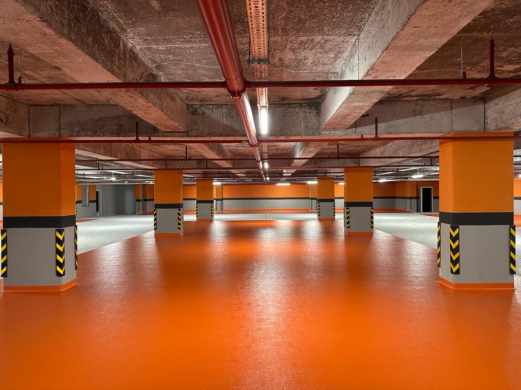 PORTAKAL KABUĞU EPOKSİ KAPLAMA 