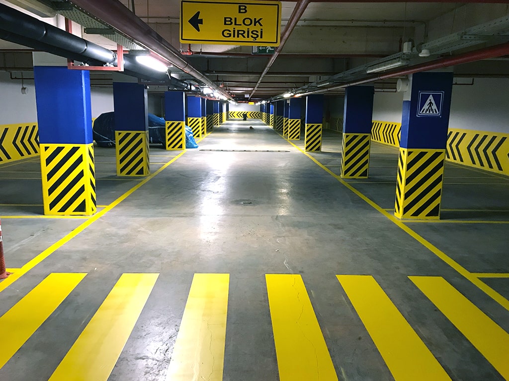 OTOPARK TRAFİK VE YOL ÇİZGİ UYGULAMASI